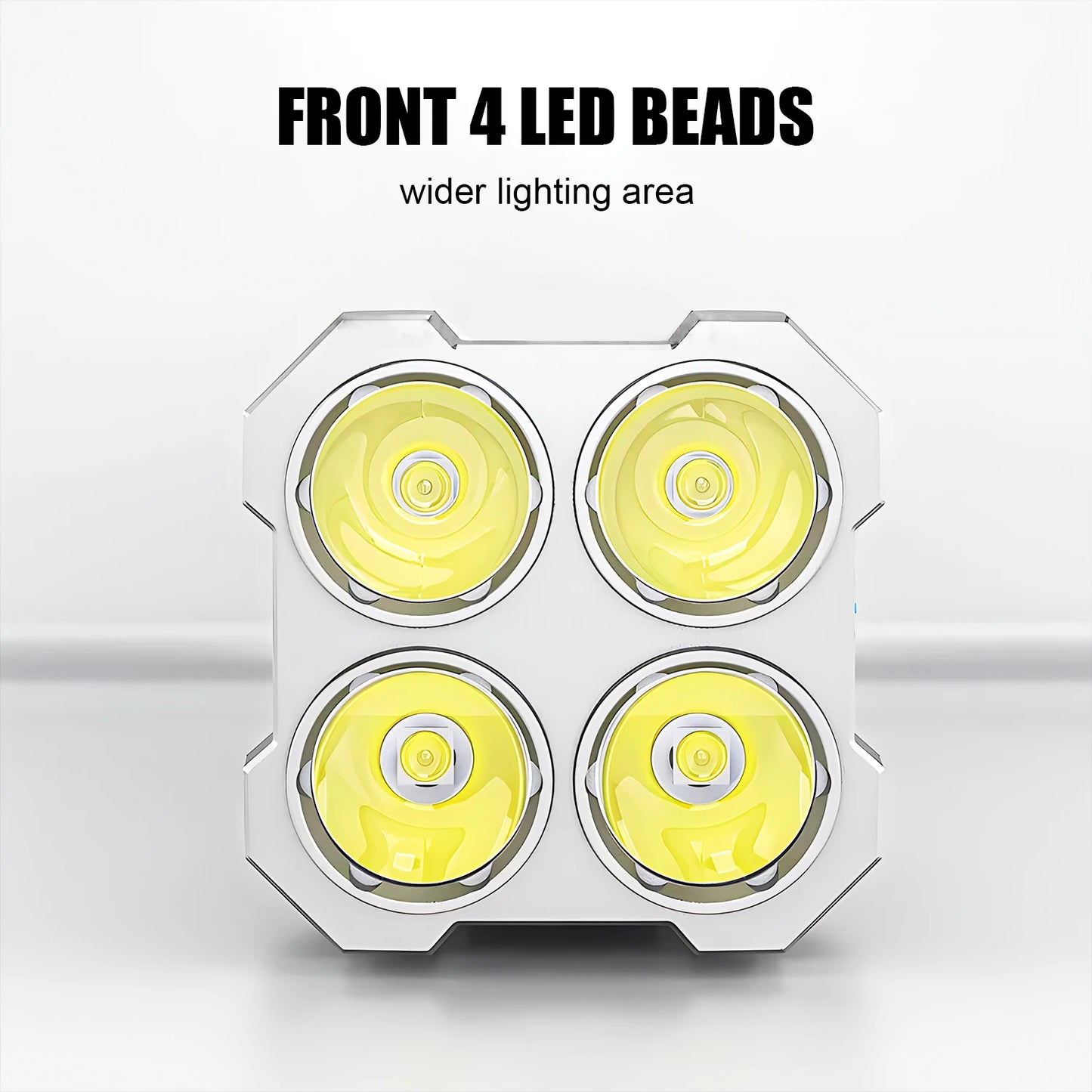 High-Power Rechargeable Flashlight – Personal Self-Defense Tool - Mrmora