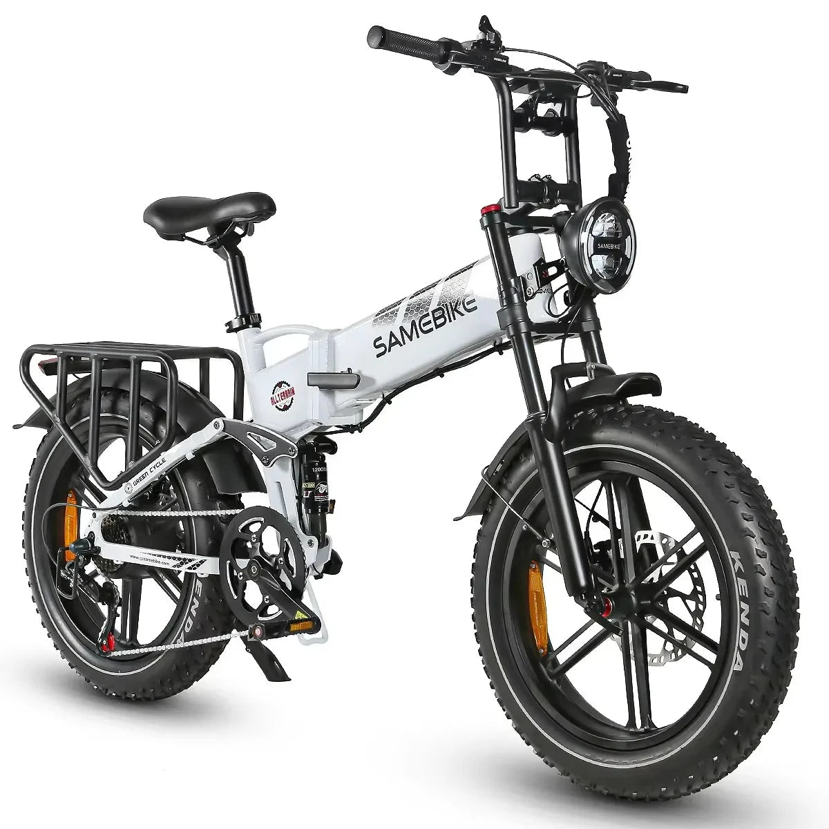 1200W Fat Tire Electric Bike – Full Suspension - Mrmora