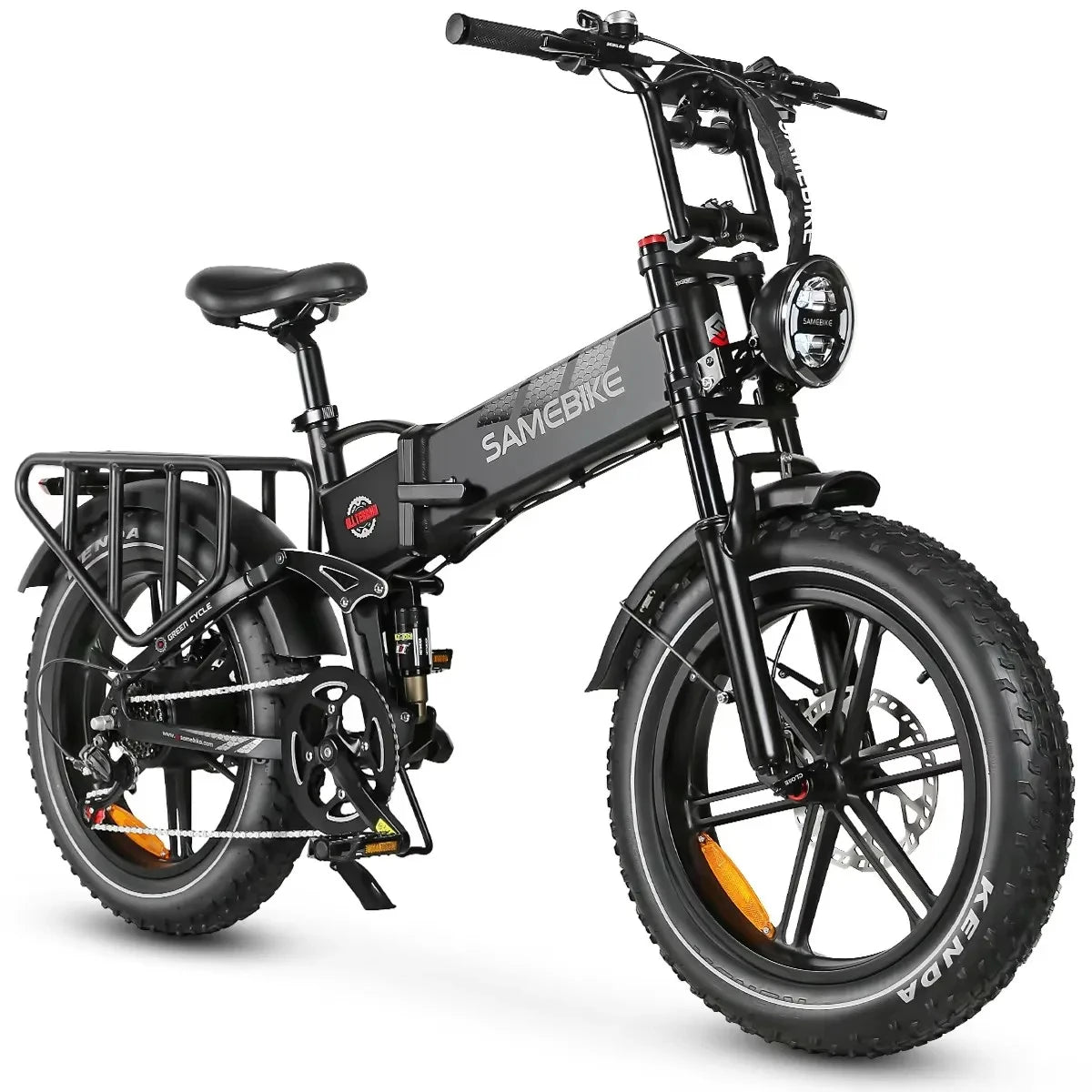 1200W Fat Tire Electric Bike – Full Suspension - Mrmora