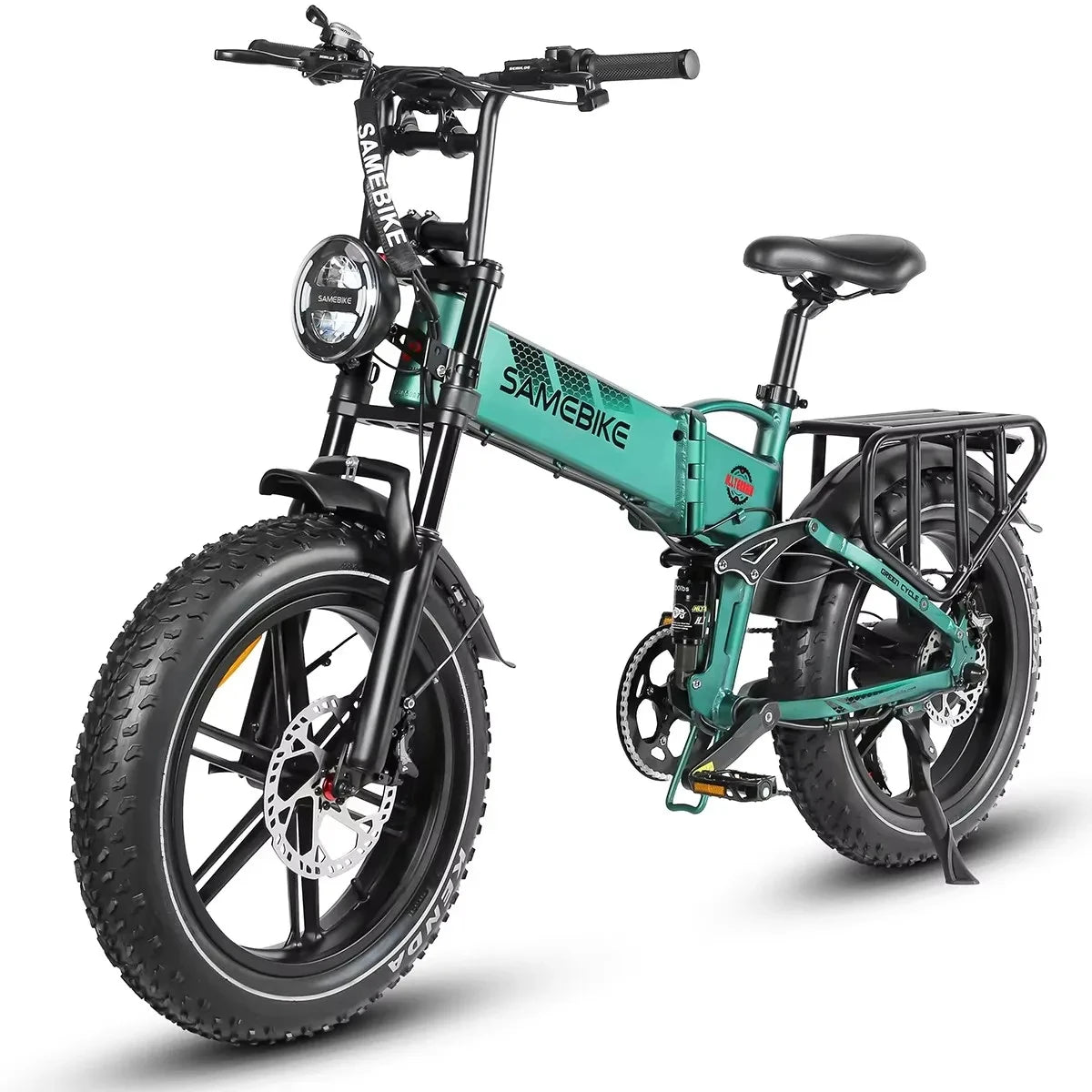 1200W Fat Tire Electric Bike – Full Suspension - Mrmora