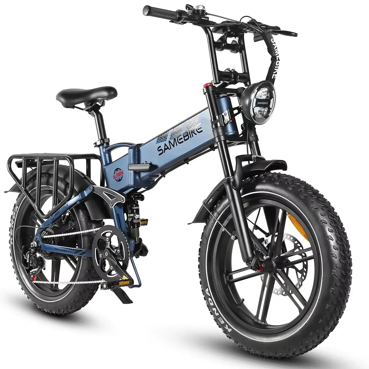 1200W Fat Tire Electric Bike – Full Suspension - Mrmora