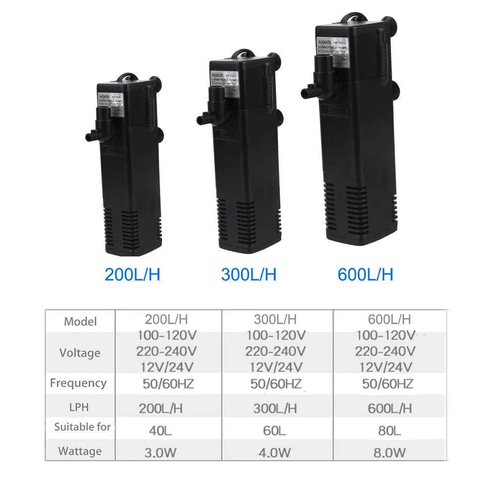 Submersible Aquarium Water Pump - Mrmora