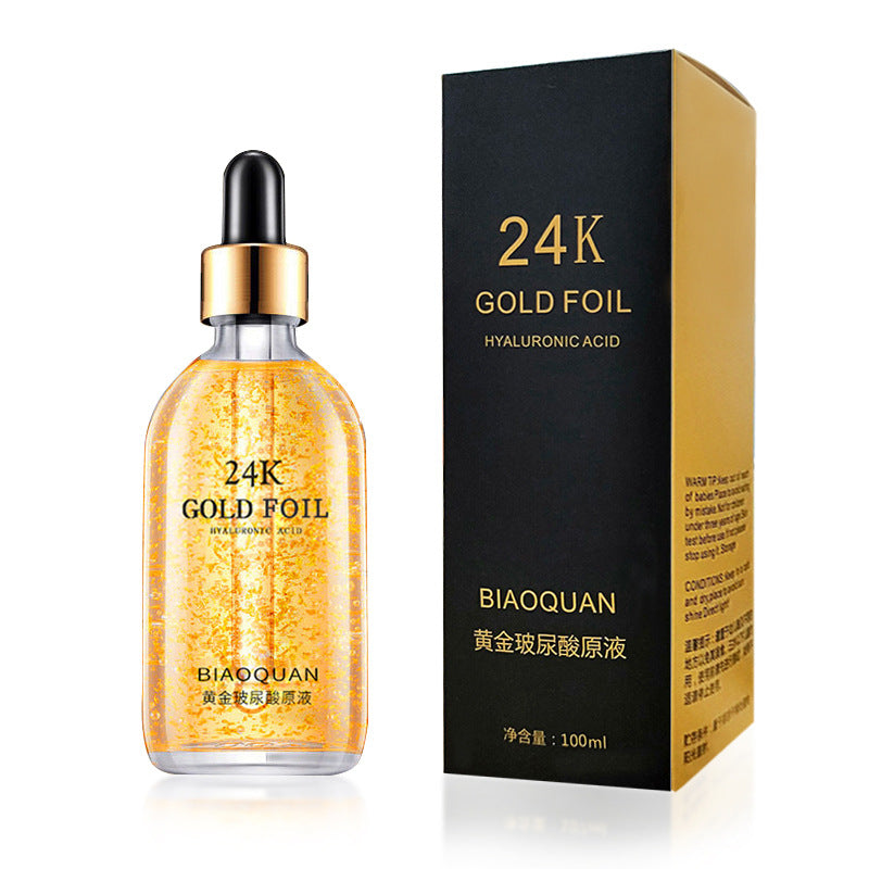 24K Gold Hyaluronic Acid Face Serum – Anti-Aging, Moisturizing & Skin Whitening - Mrmora