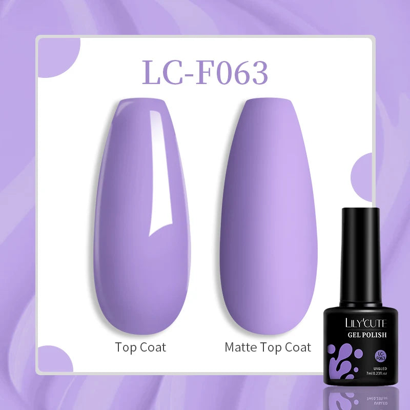 LILYCUTE 100 Colors Nail Gel Polish - Mrmora