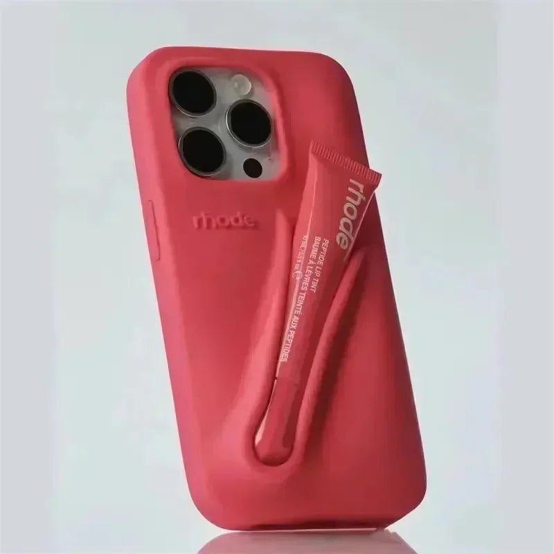 Rhode Fashion Silicone Case – Lip Gloss Holder & Shockproof Protection