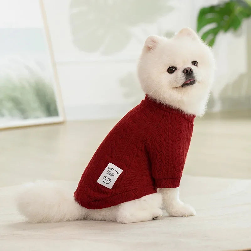 Dog Knitted Sweater for Small Pets - Mrmora