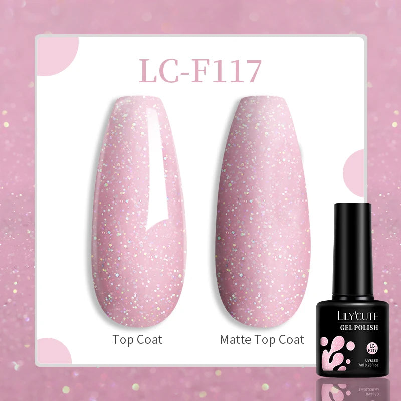 LILYCUTE 100 Colors Nail Gel Polish - Mrmora