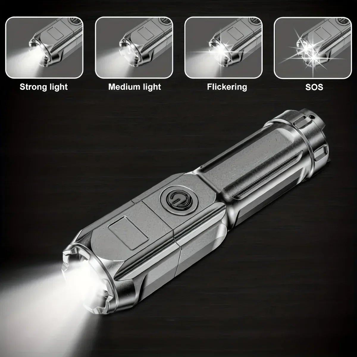 Super Bright USB LED Flashlight - Mrmora