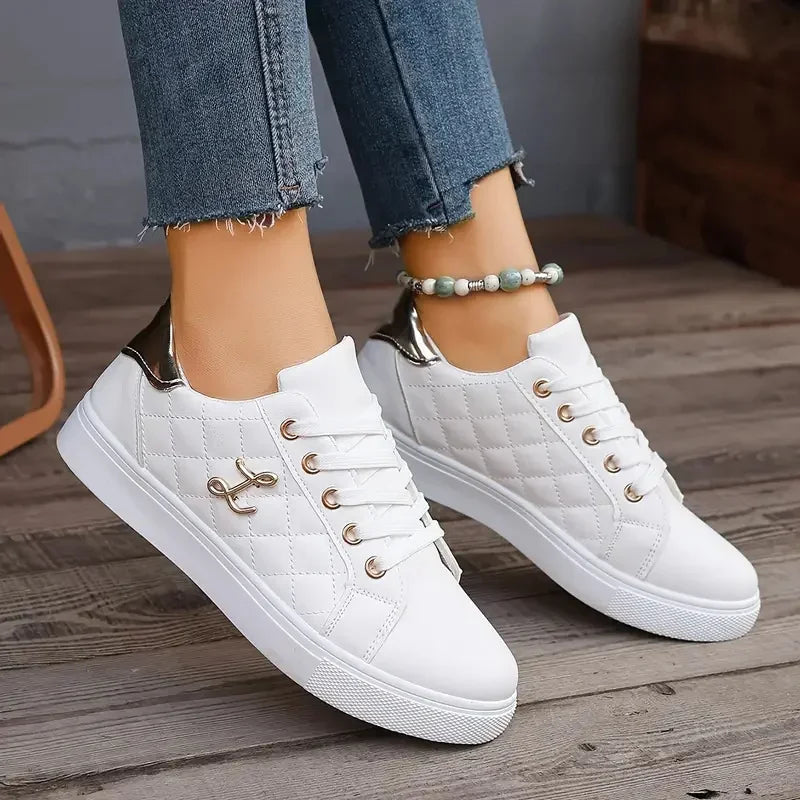 White Fashion Sneakers - Mrmora