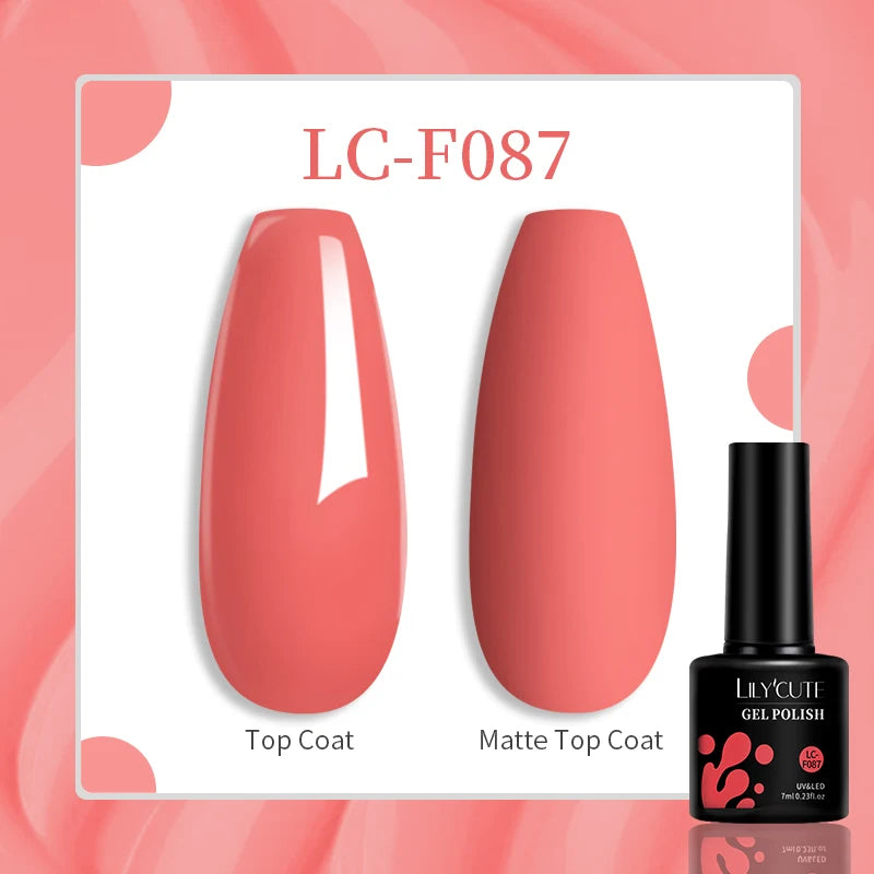 LILYCUTE 100 Colors Nail Gel Polish - Mrmora