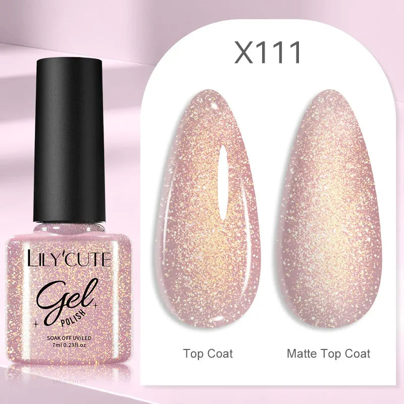 LILYCUTE 100 Colors Nail Gel Polish - Mrmora