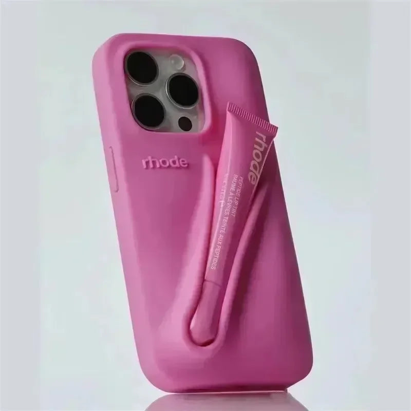 Rhode Fashion Silicone Case – Lip Gloss Holder & Shockproof Protection