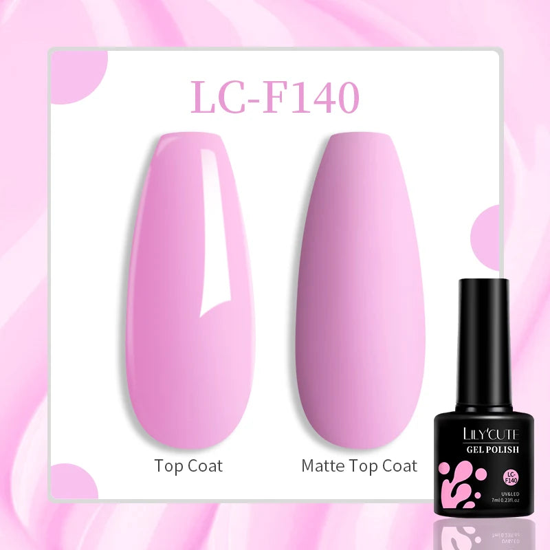 LILYCUTE 100 Colors Nail Gel Polish - Mrmora