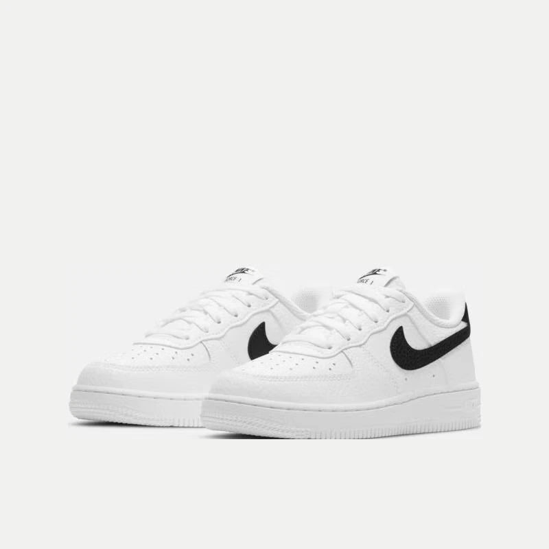 Nike Air Force 1 – Unisex Black & White Casual Sneakers for Skateboarding and Outdoor Sports - Mrmora