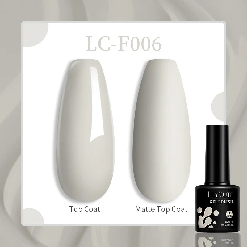 LILYCUTE 100 Colors Nail Gel Polish - Mrmora