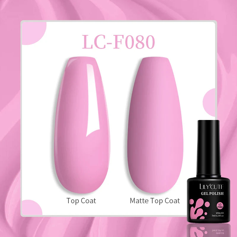 LILYCUTE 100 Colors Nail Gel Polish - Mrmora