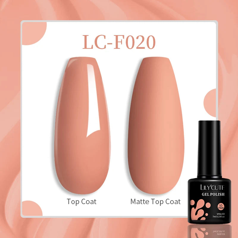 LILYCUTE 100 Colors Nail Gel Polish - Mrmora