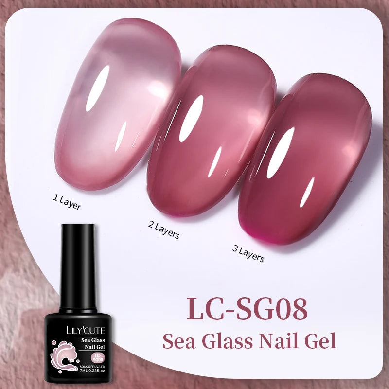 LILYCUTE 100 Colors Nail Gel Polish - Mrmora