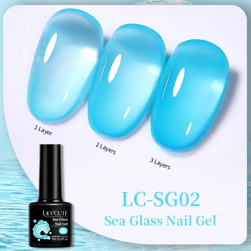 LILYCUTE 100 Colors Nail Gel Polish - Mrmora