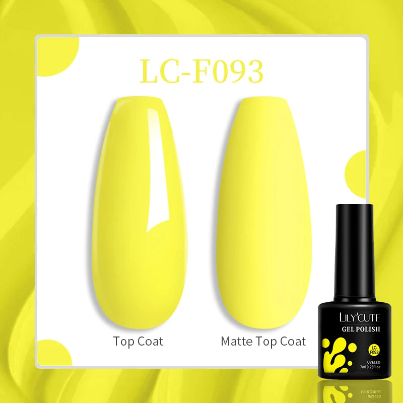 LILYCUTE 100 Colors Nail Gel Polish - Mrmora