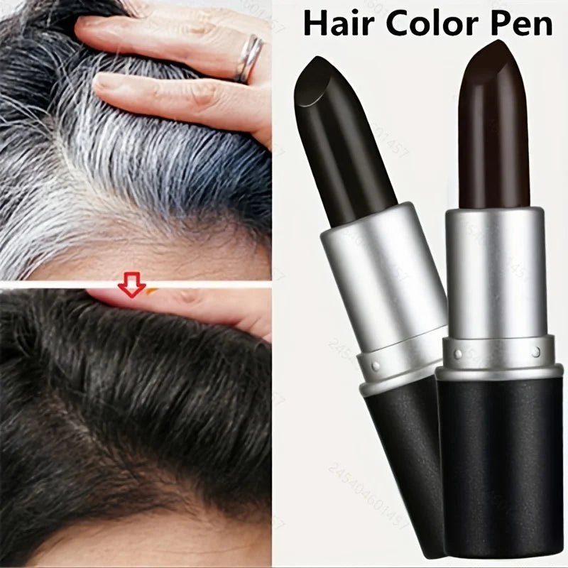 1pc Fast Temporary Hair Color Pen – Covers White Hair - Mrmora