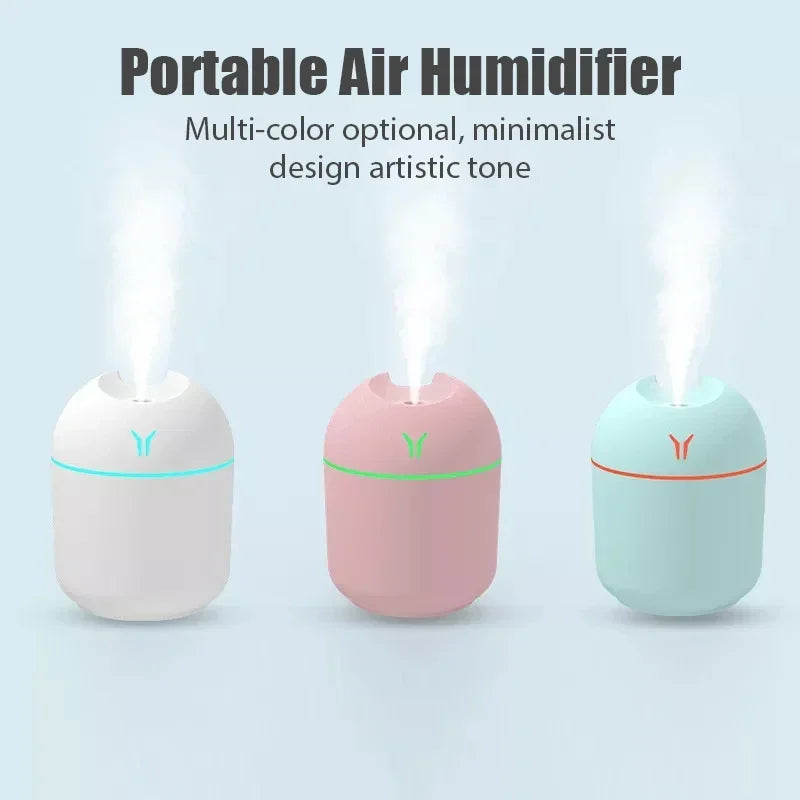 250ML Mini Aroma Oil Diffuser - USB Essential Oil Atomizer with LED Night Lamp - Mrmora