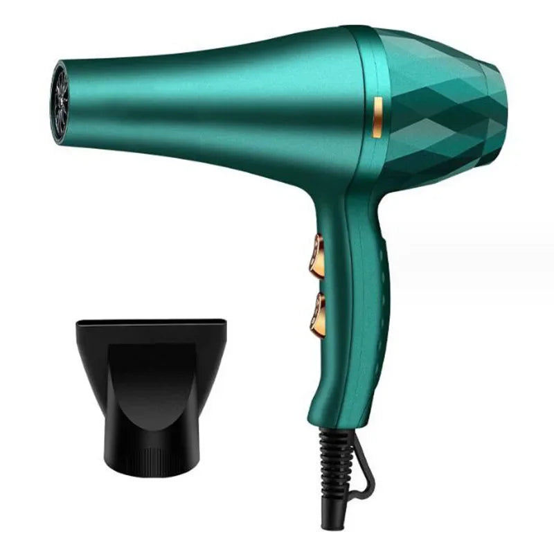 Negative Ion Hair Dryer with 3-Speed Settings & Cold Air Function – Moisturizing & Low Noise - Mrmora