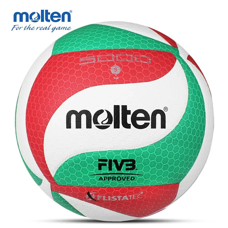 Molten FLISTATEC Volleyball – Size 5, Professional PU Ball - Mrmora