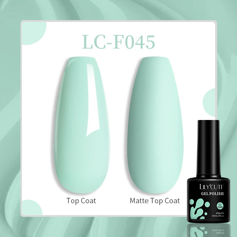 LILYCUTE 100 Colors Nail Gel Polish - Mrmora