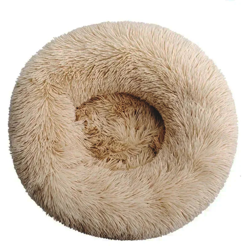 Soft Round Pet Bed for Cats & Dogs - Mrmora