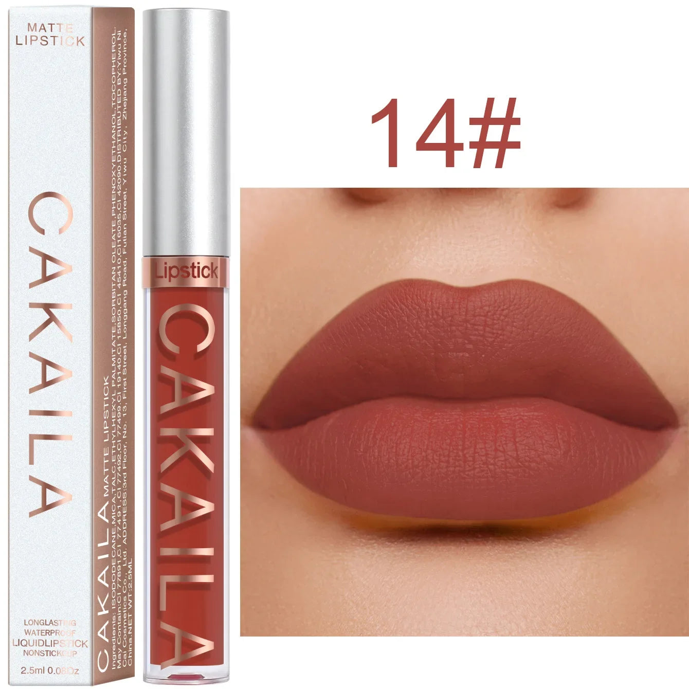 18-Color Matte Liquid Lipstick Set – Long-Lasting & Bold - Mrmora