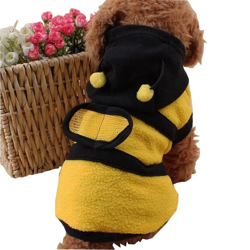 Bee Pet Fleece Hoodie - Mrmora