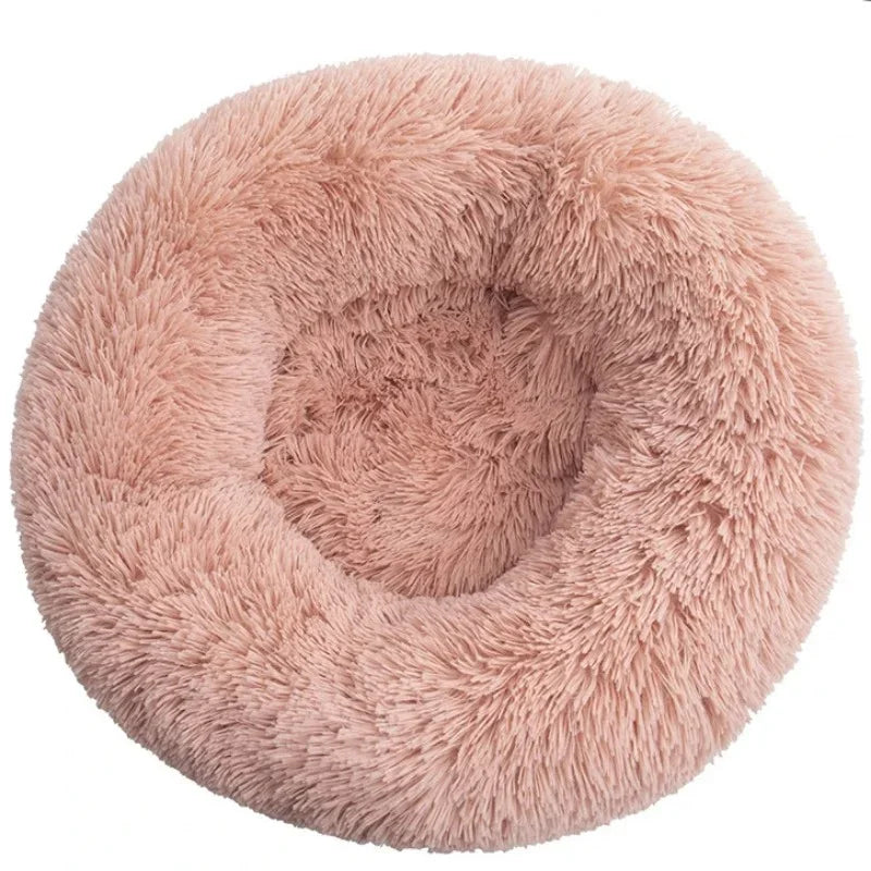 Soft Round Pet Bed for Cats & Dogs - Mrmora