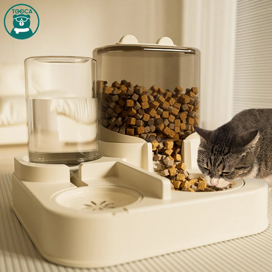 Automatic Pet Feeder & Water Dispenser - Mrmora