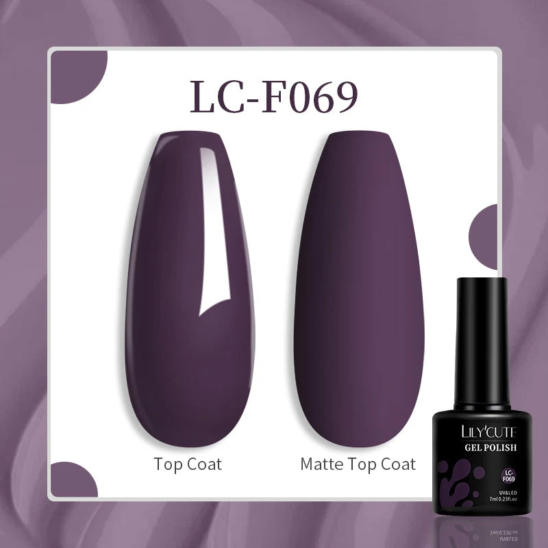 LILYCUTE 100 Colors Nail Gel Polish - Mrmora