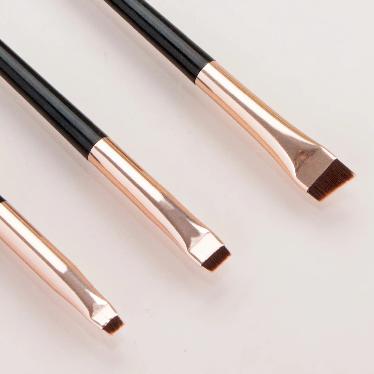 3 Pcs Edge Eyeliner & Eyebrow Brush Set - Mrmora