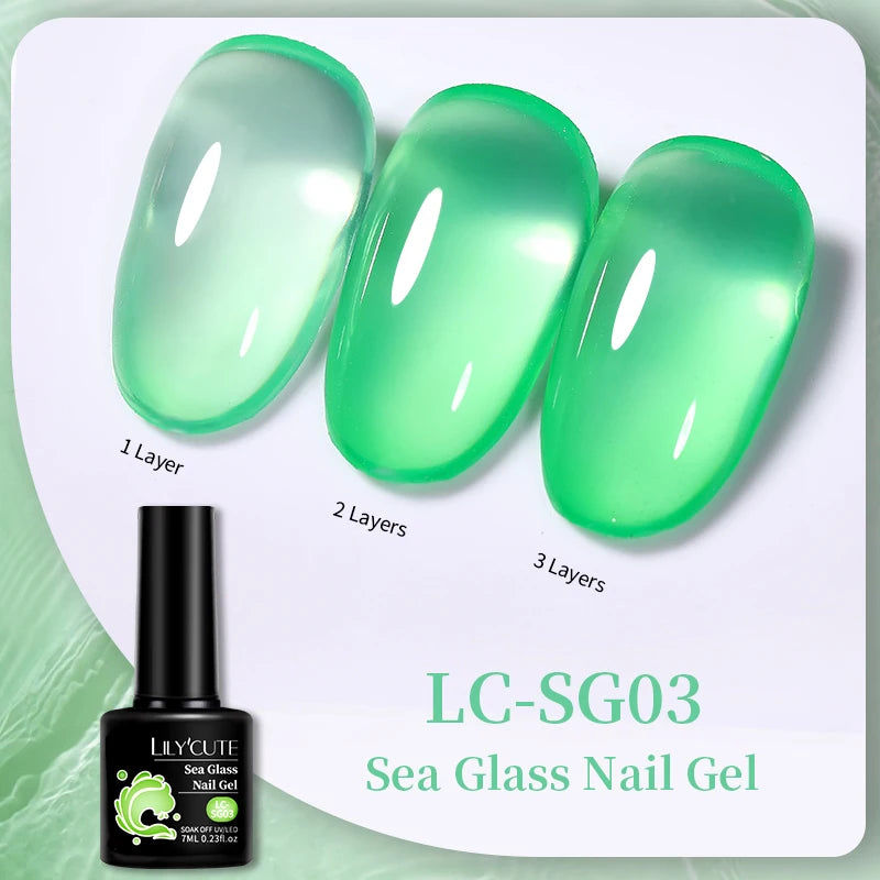 LILYCUTE 100 Colors Nail Gel Polish - Mrmora