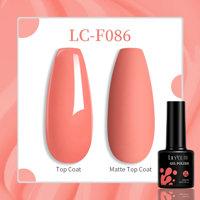 LILYCUTE 100 Colors Nail Gel Polish - Mrmora