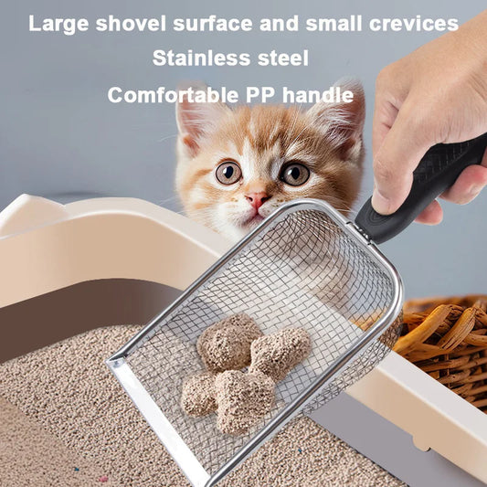 Stainless Steel Cat Litter Scoop - Mrmora