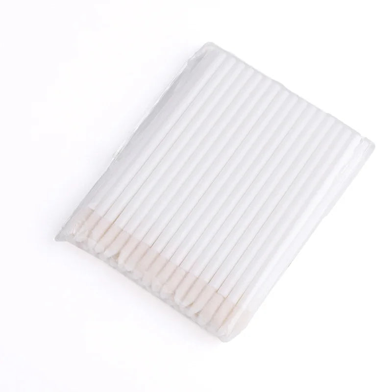 50 Pcs Disposable Lip Gloss Applicator Wands – Portable Beauty Tools - Mrmora