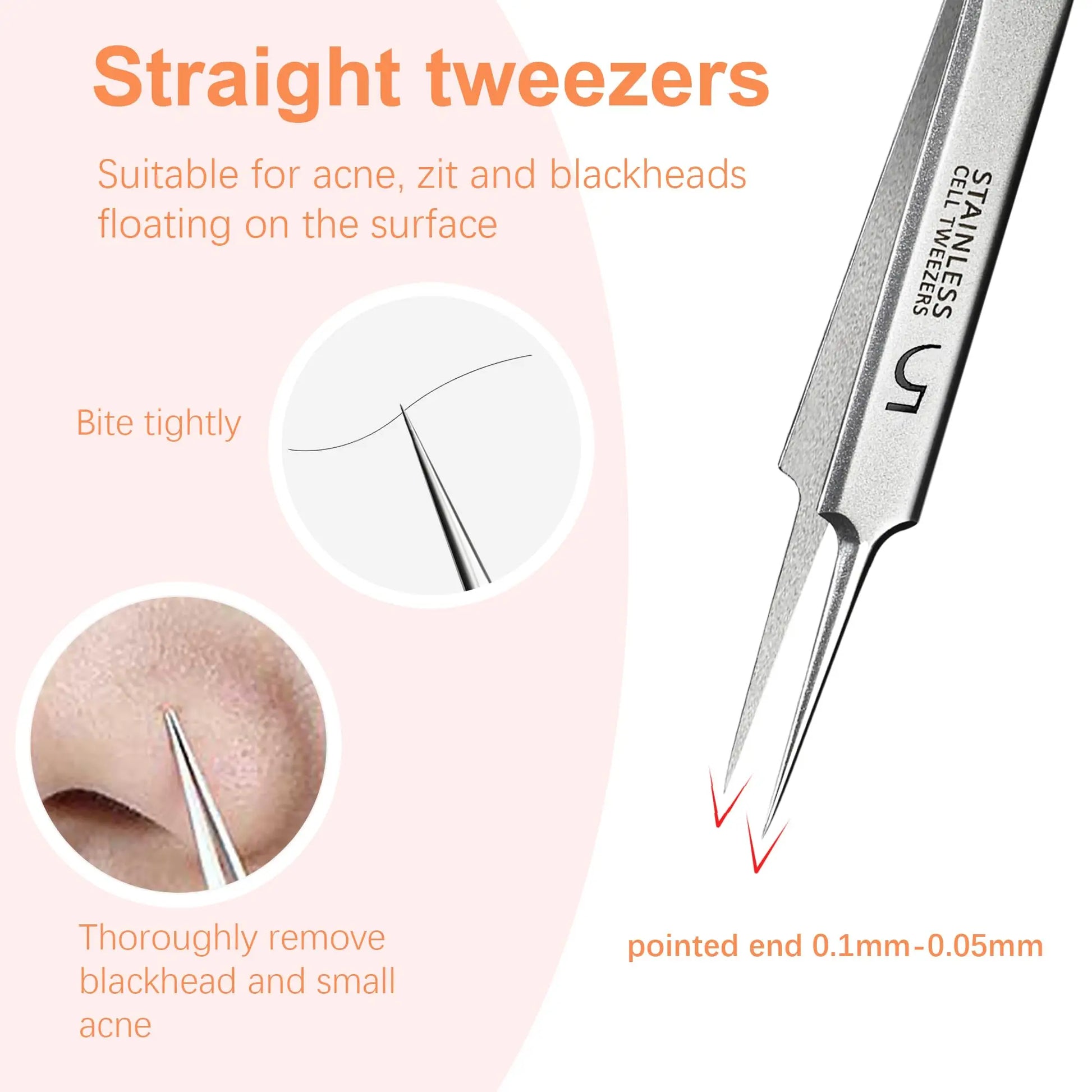 Stainless Steel Acne & Blackhead Removal Tool Set - Mrmora