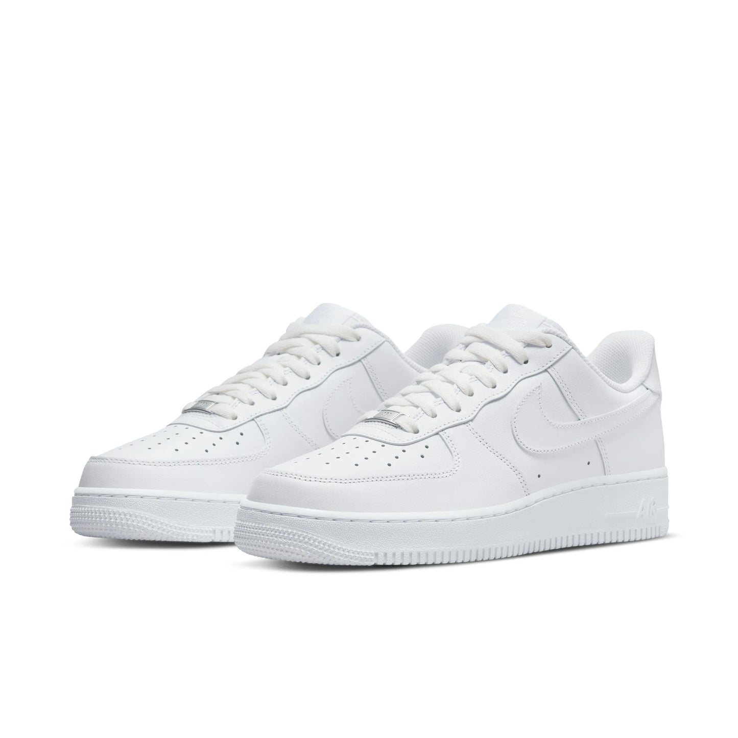 Nike Air Force 1 – Unisex Black & White Casual Sneakers for Skateboarding and Outdoor Sports - Mrmora