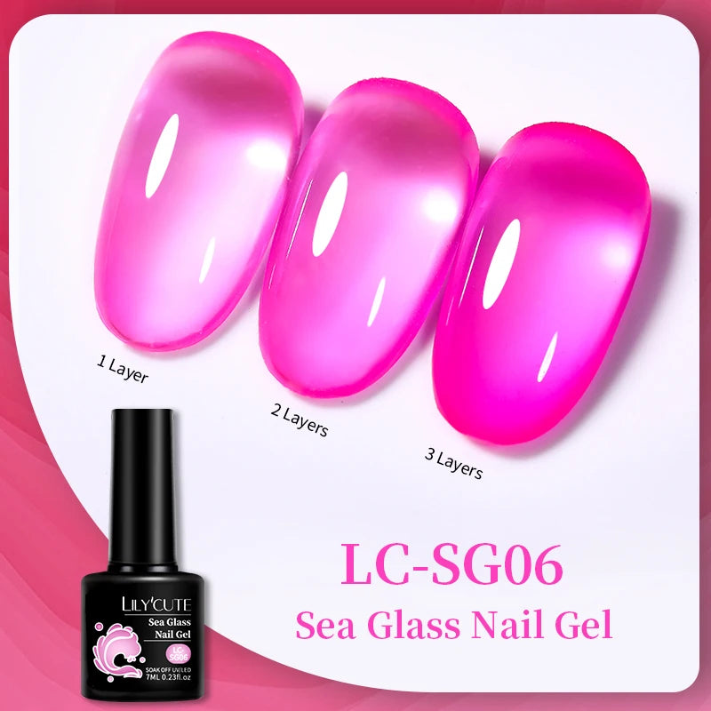 LILYCUTE 100 Colors Nail Gel Polish - Mrmora