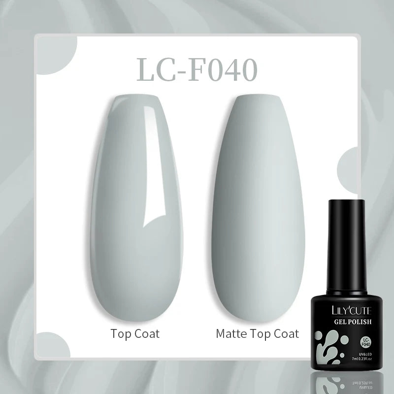 LILYCUTE 100 Colors Nail Gel Polish - Mrmora