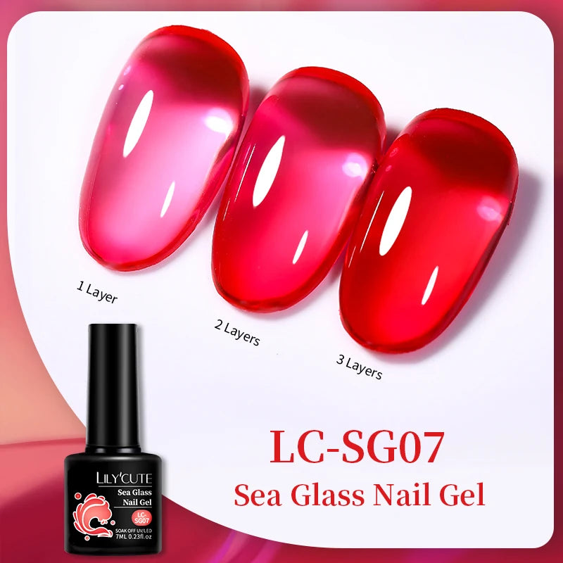 LILYCUTE 100 Colors Nail Gel Polish - Mrmora