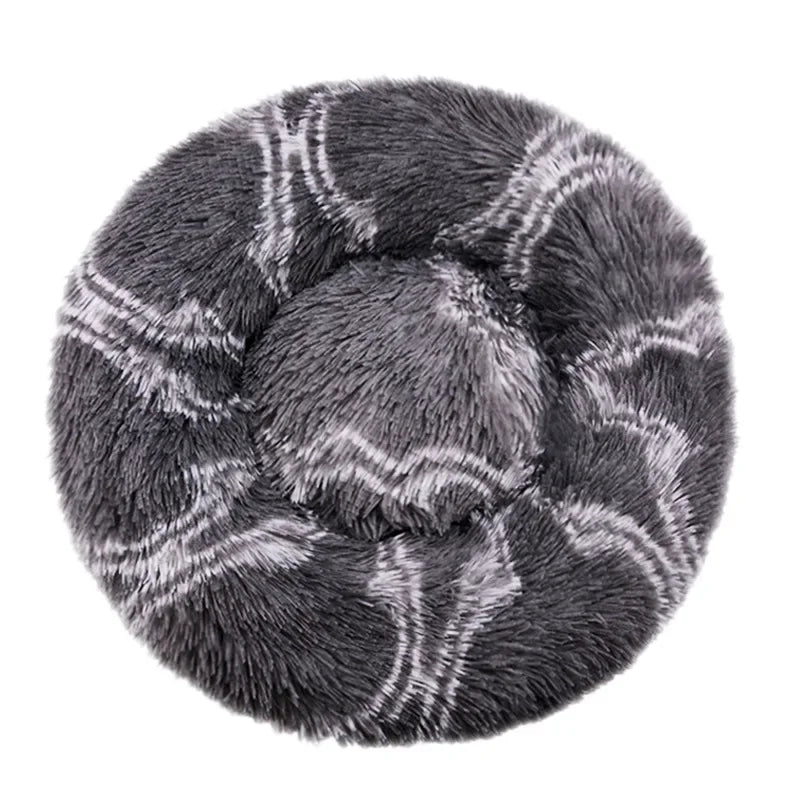 Soft Round Pet Bed for Cats & Dogs - Mrmora