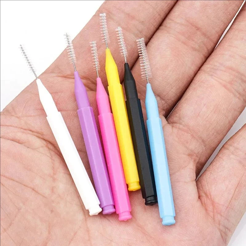 20 Pcs Disposable Eyebrow & Lash Brushes - Mrmora