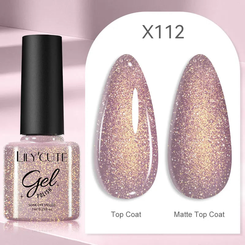 LILYCUTE 100 Colors Nail Gel Polish - Mrmora