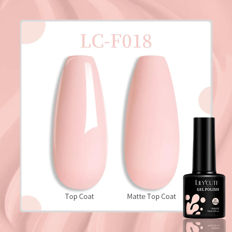 LILYCUTE 100 Colors Nail Gel Polish - Mrmora