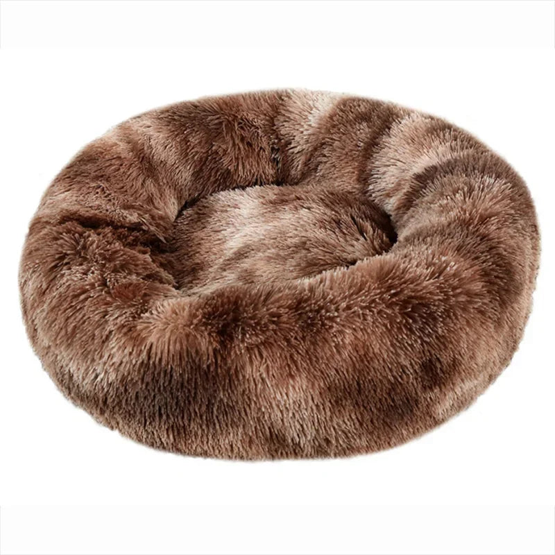 Soft Round Pet Bed for Cats & Dogs - Mrmora